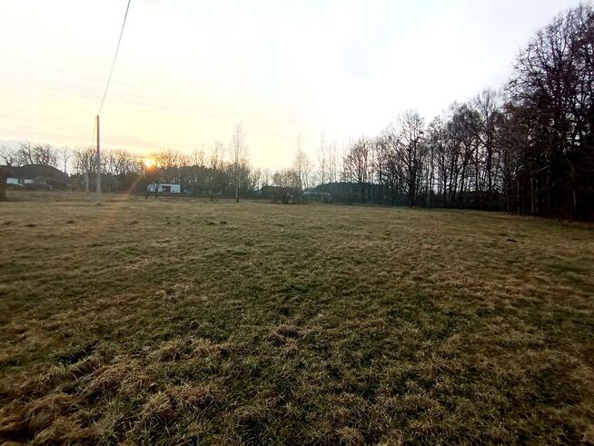 Działka budowlana z lasem, blisko autostrady A1