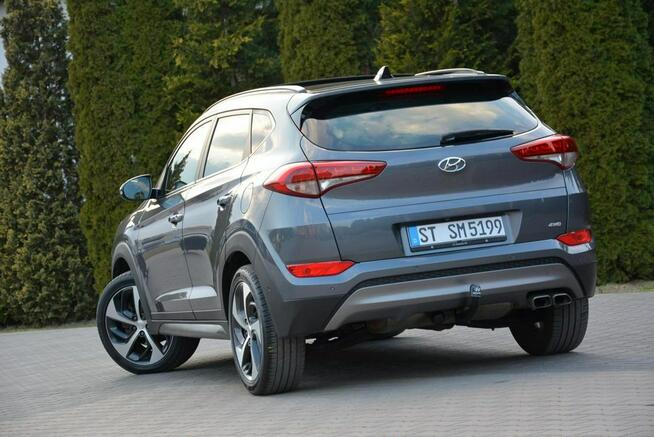 Hyundai Tucson Premium Skóry biXenon Led BLIS Panorama EL.Fotele Navi Kamera AWD