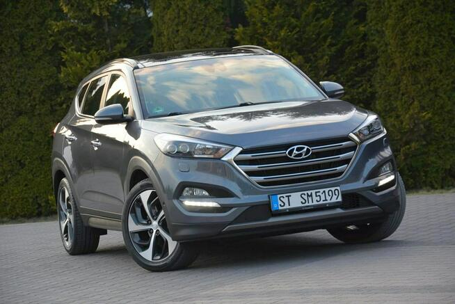 Hyundai Tucson Premium Skóry biXenon Led BLIS Panorama EL.Fotele Navi Kamera AWD
