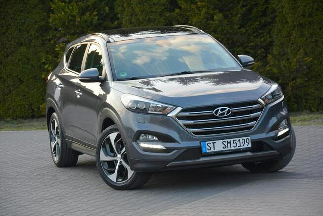 Hyundai Tucson Premium Skóry biXenon Led BLIS Panorama EL.Fotele Navi Kamera AWD