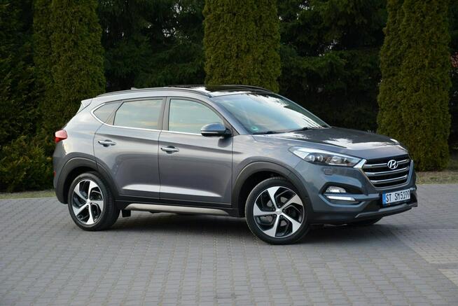 Hyundai Tucson Premium Skóry biXenon Led BLIS Panorama EL.Fotele Navi Kamera AWD