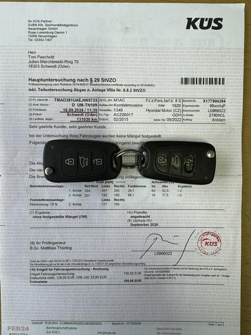 Hyundai i30 1.6CRDi-110km-Serwisowany-2-Właściciel-Klima-2xPDC-Tempomat-Komputer