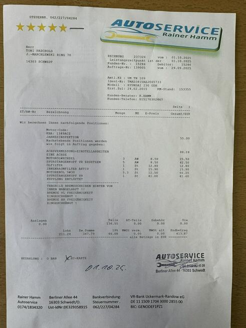 Hyundai i30 1.6CRDi-110km-Serwisowany-2-Właściciel-Klima-2xPDC-Tempomat-Komputer