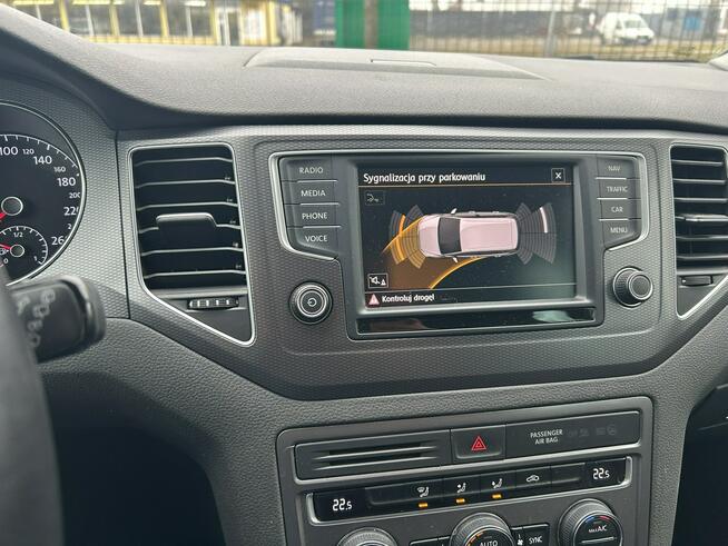 Volkswagen Golf Sportsvan I rej. 2016 tylko 106 tys km aktywny tempomat