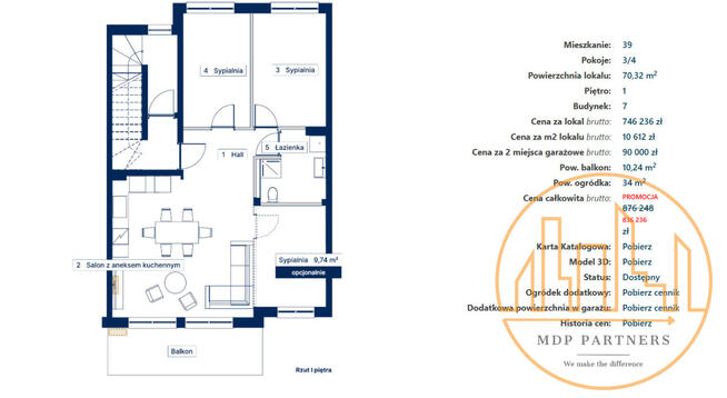 Mieszkanie Warszawa gm. Wawer Wawer,