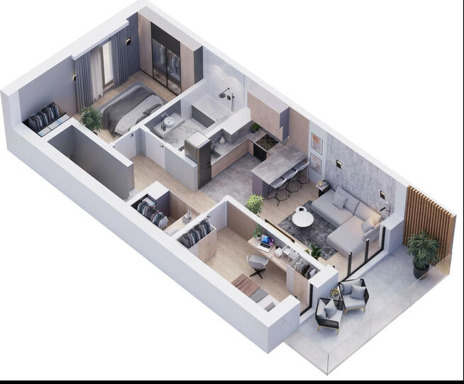 Piękne 3pokojowe mieszkanie z balkonem w spokojnej okolicy