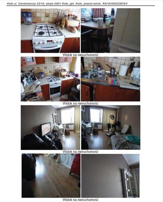 Konkurs syndyka - mieszkanie w Kole