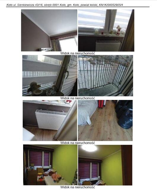 Konkurs syndyka - mieszkanie w Kole