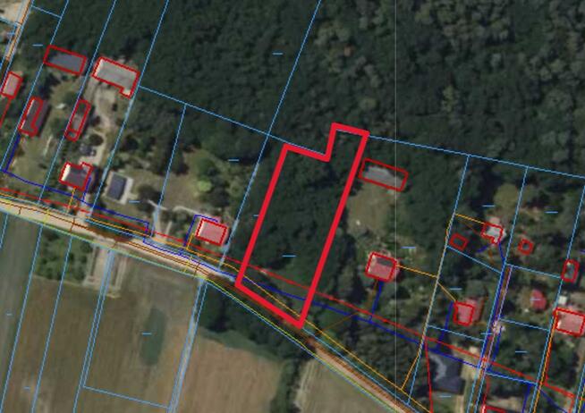 Działka pod rezydencję w lasie | WZ | 3074 m²
