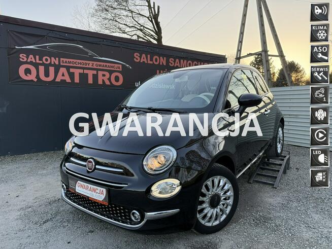 Fiat 500 Serwisowany. Swiatła Led. Gwarancja