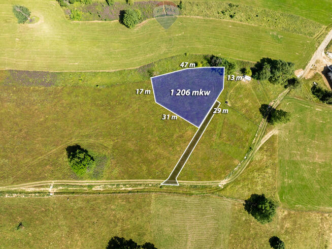 SIEROCKIE - DZIAŁKA Z WIDOKIEM NA TATRY | 1206M2