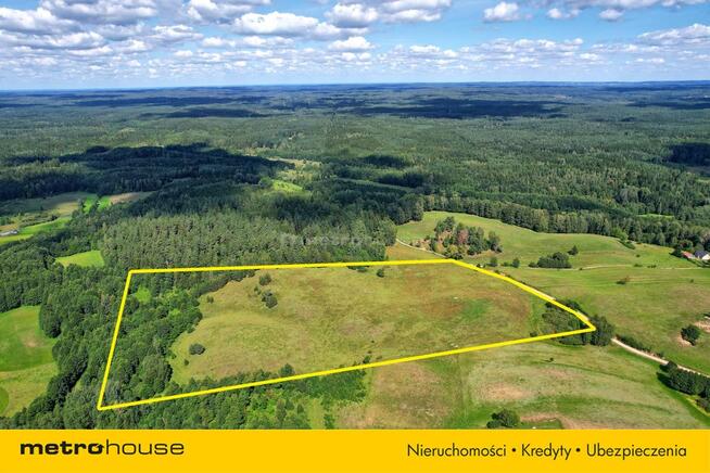 Działki przy Puszczy Rominckiej.