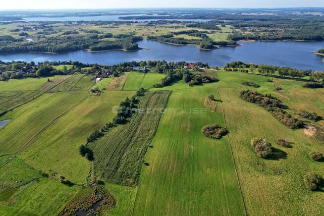 Działki nad jeziorem Krzywe-13 km od Ełku.