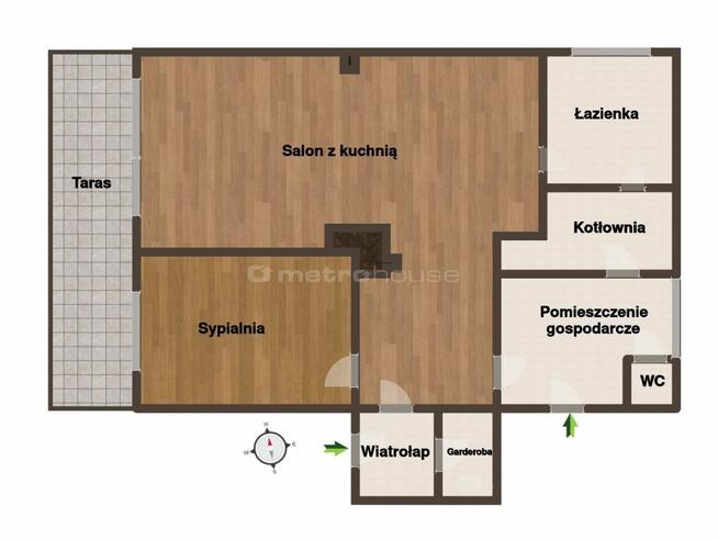 Duży dom do wprowadzenia, działka 2248 m2.