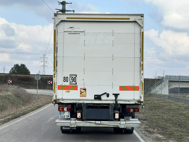 Mercedes ANTOS 1830 Kontener 19 EP Sprowadzony Euro 6 Książka Serwisowa, 19 Euro Palety, Klima, Blok