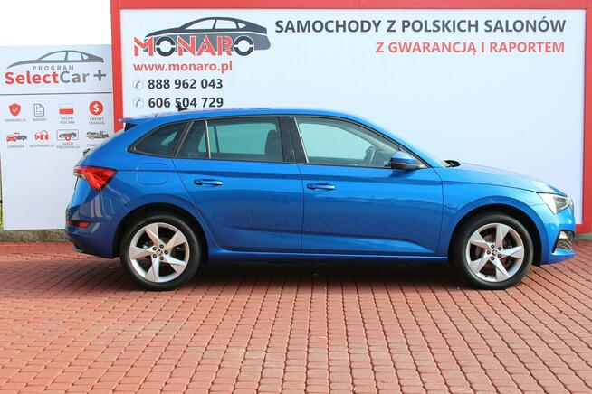 Škoda Scala STYLE Race Blue Salon Polska Serwis ASO Zamiana Finansowanie FV 23%