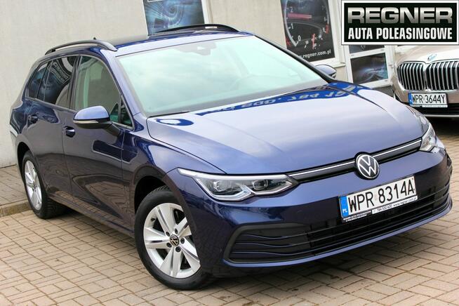 Volkswagen Golf Variant SalonPL FV23% 2.0TDI 1WŁ Automat Virtual Tempomat ACC Gwarancja