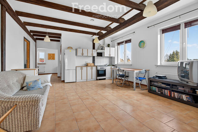 2km do rynku w Kazimierzu Dolnym| duża działka