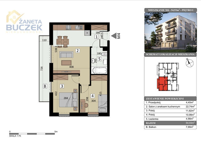 Mieszkanie Sochaczew, 15 Sierpnia