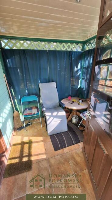 Kompletnie wyposażona działka z domkiem 50 km/W-wy