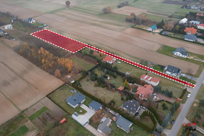 Działka budowlana Podzamcze gm. Łęczna,