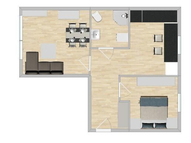 Kutrzeby 1, Bałuty, 2 pokoje,balkon,0% PROWIZJI!