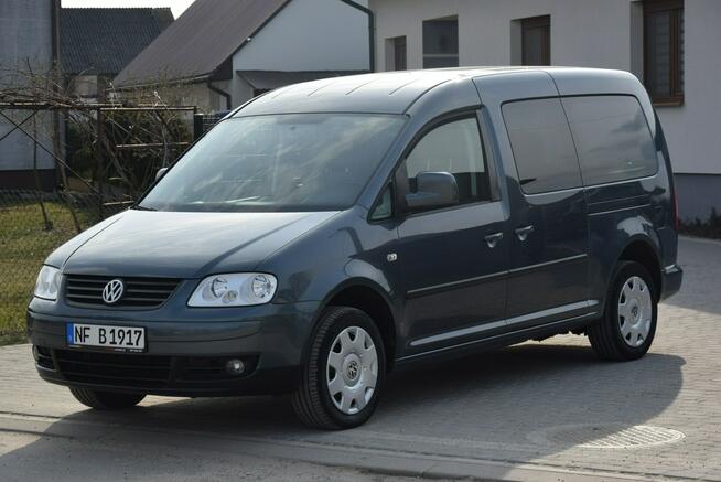 Volkswagen Caddy 1.6B MPI/ Maxi/ Rampa/ Dla Niepełnosprawnych/ 135 TYS KM/ Sprowadzony