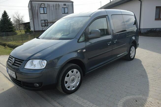 Volkswagen Caddy 1.6B MPI/ Maxi/ Rampa/ Dla Niepełnosprawnych/ 135 TYS KM/ Sprowadzony