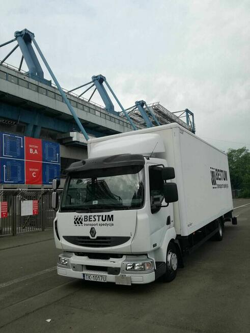 transport ciężarowy Kraków okolice solówka winda