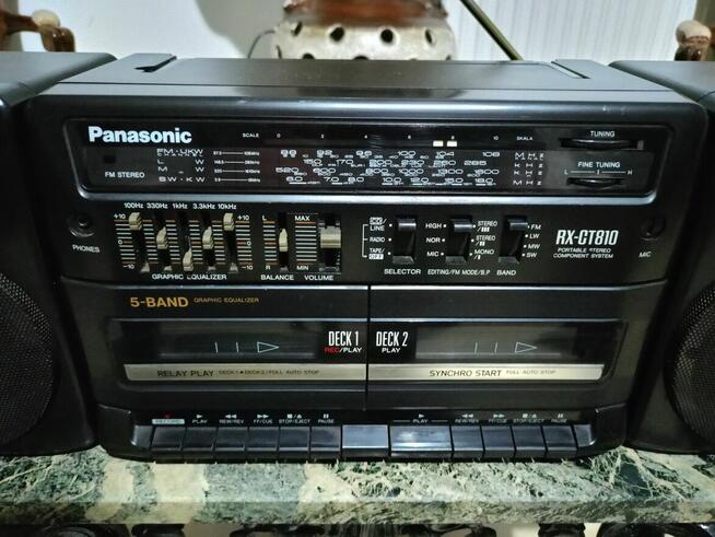 Radiomagnetofon PANASONIC RX-CT810 Vintage Japan
