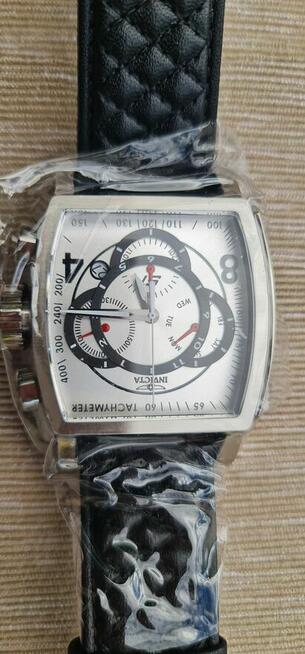 Przecena NOWY 950 pln -260 pln Invicta S1 Rally Srebrny/Skó