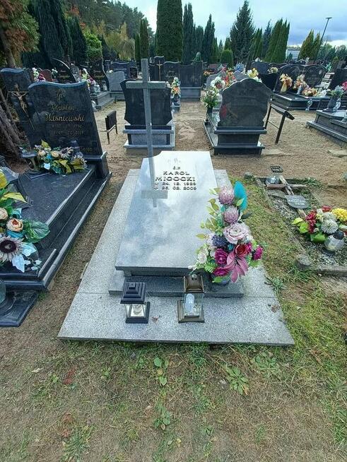 Kompleksowe czyszczenie nagrobków/sprzątanie grobów