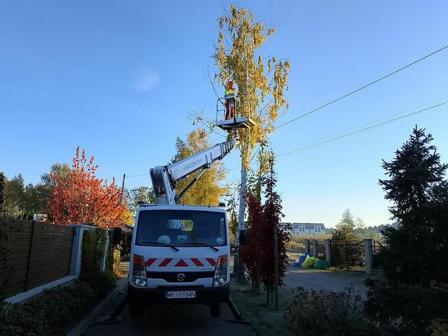 Podnośnik koszowy 20 m Pruszków, Komorów