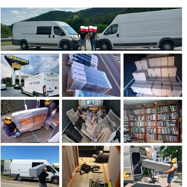 Przeprowadzki Kraków / Utylizacje / Transport - 881 779 699