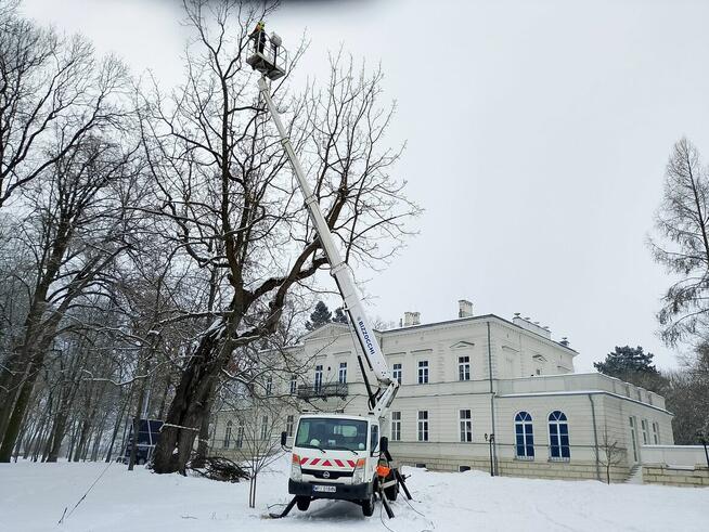 Wynajem podnośnika koszowego 20 m Raszyn, Janki, Falenty.