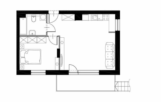 2 pokoje | Ogródek + taras | Nowe | 47 m²