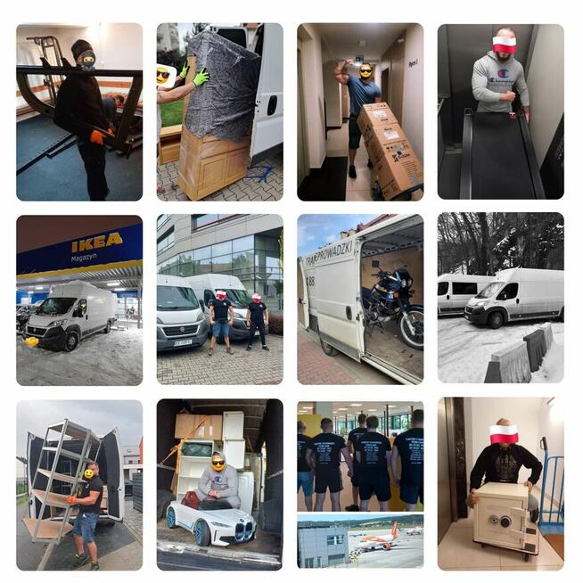 Przeprowadzki Kraków / Utylizacje / Transport - 881 779 699