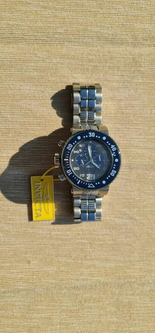 Przecena NOWY 650 pln-160 pln Invicta Pro Diver Srebrny/Gra