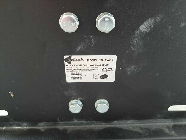 Uchwyty do monitora telewizora