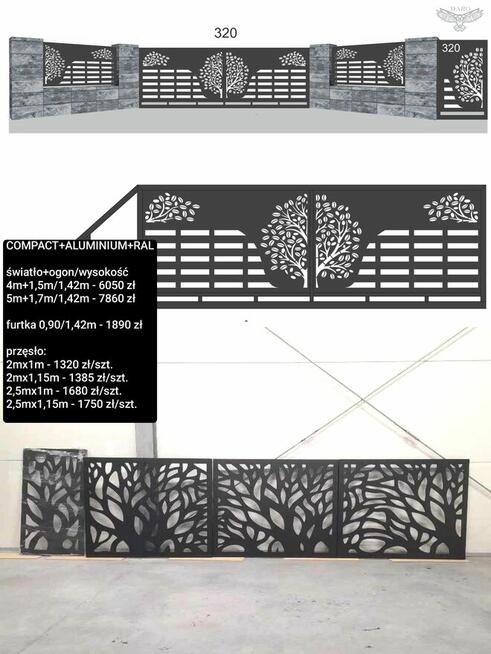 Brama przesuwna pełna/bez prześwitu 4m SUPER STAR, ocynk ogn