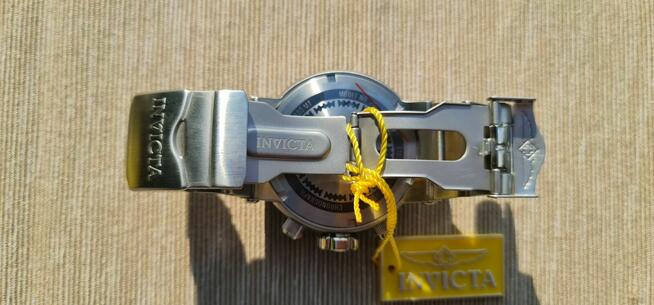 Przecena NOWY 650 pln-160 pln Invicta Pro Diver Srebrny/Gra