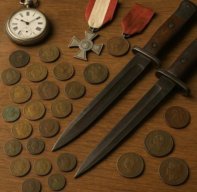 Skup staroci, monety, medale, antyki, banknoty PRL