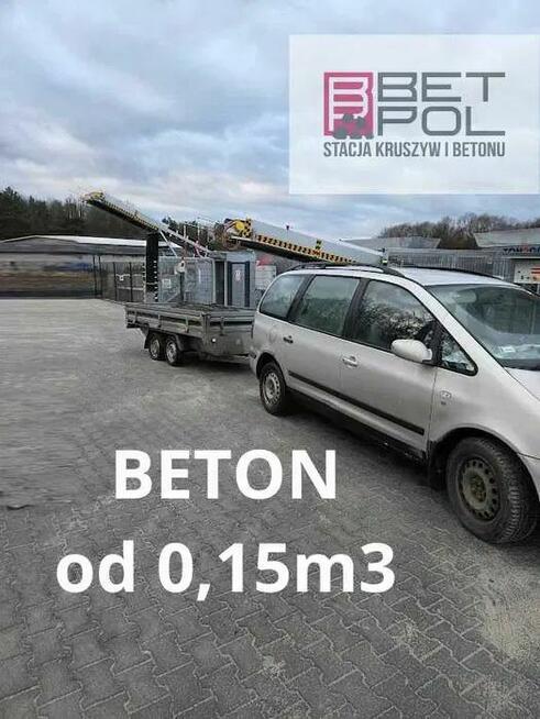 Beton od 0,15 m3 małe ilości na przyczepke także soboty