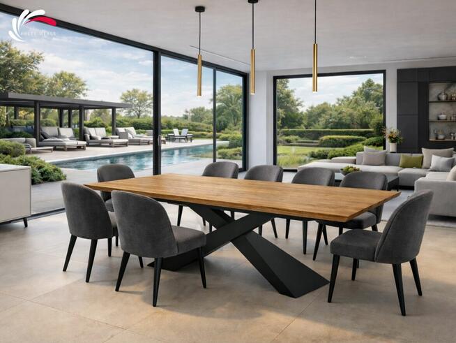 Stoły z litego drewna i żywicą epoksydową – stoły na wymiar