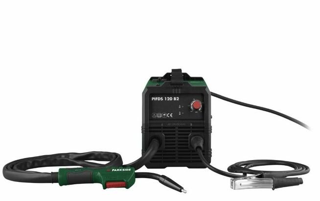 Inwerterowa spawarka na drut samoosłonowy PIFDS 120 B2