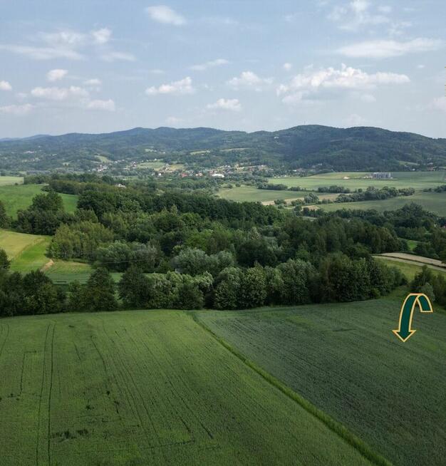 Działki widokowe w spokojnym miejscu