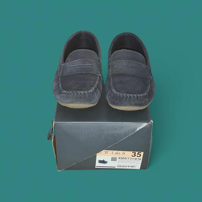 Zara Mokasyny Org Skóra Naturalna Rozm 35 Komunia