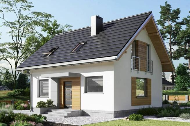 Łęcze k/Elbląga nowy dom na dużej działce