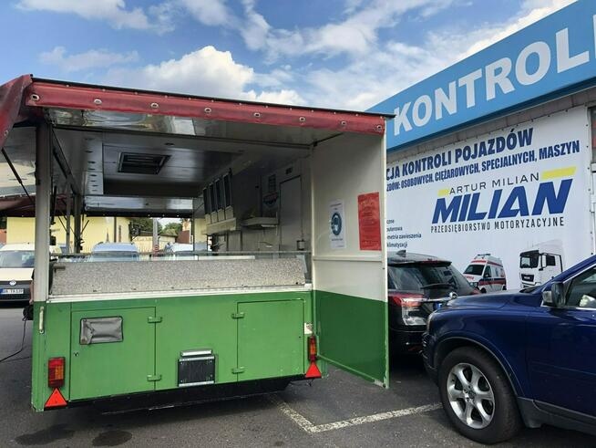 Inna inny Autosklep przyczepa Gastronomicznay Foodtruck Food truck Gril imbis