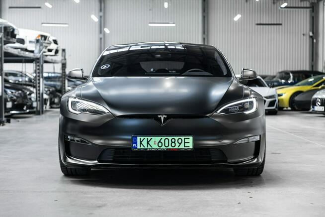 Tesla Model S Plaid 1020 KM. Tylko 17 000 km. Gwarancja. Bezwypadkowa. 1 właściciel.